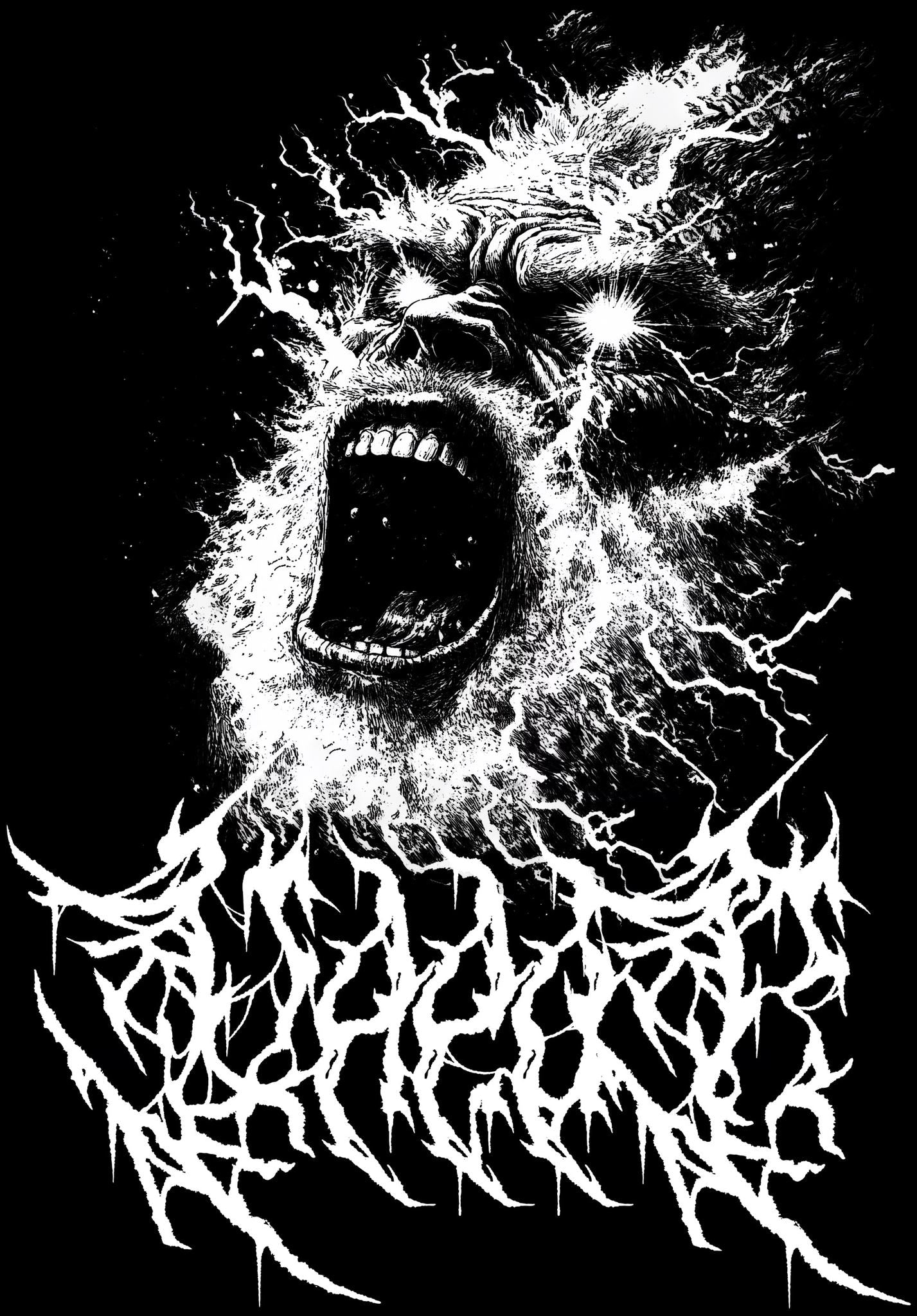 Metal Yeti - Front Print